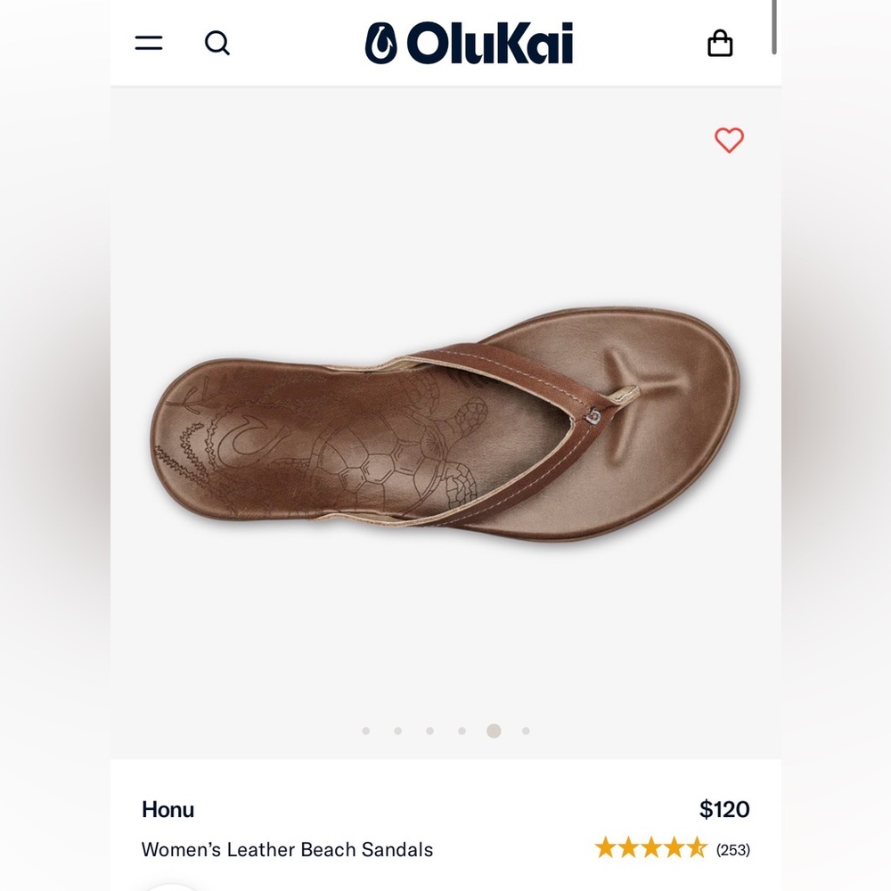 OluKai Brown Sandals - Picture 5 of 5